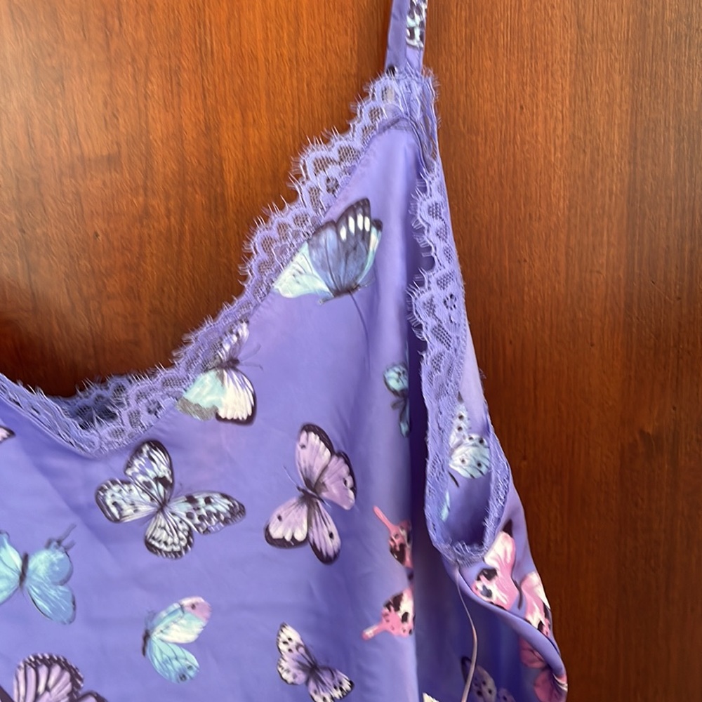 NWT INC Intimates Satin 2-pc PJ Set - Picture 2 of 7